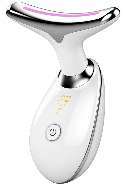 Vyra™ – Masajeador Facial 4 en 1 | Firmeza Anti-Edad